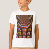 T-shirt Psychédélique Pâques Kaleidoscope Art (Devant)