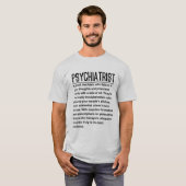 T-shirt Psychiatre (Devant entier)