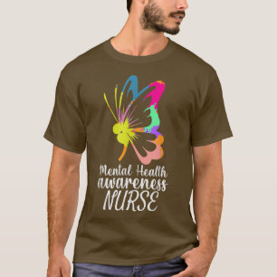 T-shirt Psychiatric Mental Health Awareness 2022 Nurse Pra