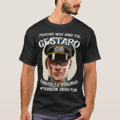 T-SHIRT PSYCHO BOY AND GESTAPO PATTERSON IRISH PUB (Devant)
