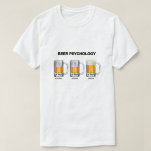 T-shirt Psychologie de bière