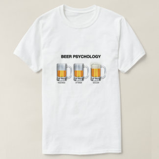 T-shirt Psychologie de la bière