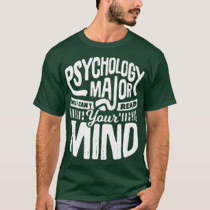 T-shirt Psychologie drôle Cadeau Psychologue majeur