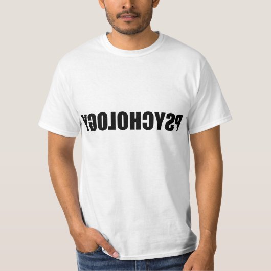 T-shirt Psychologie inverse (Devant)