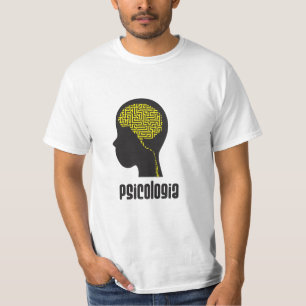 T-shirt Psychologie (Masculine/Devant)
