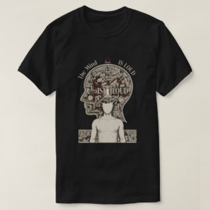 T-shirt Psychologie Streetwear Graphisme Labyrinthe de l