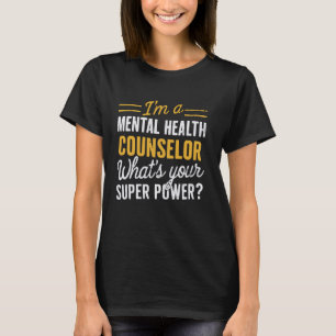 T-shirt Psychologue Psychologue Psychologue Conseillère en