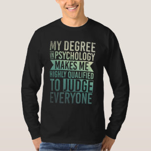 T-shirt Psychologue Sarcastique Psych Psychologue Mag