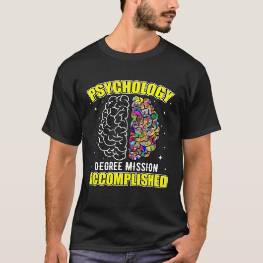 T-shirt Psychology Degree School Psychologist Student Grap (Devant)