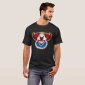 T-shirt psychopathe de clown (Devant entier)