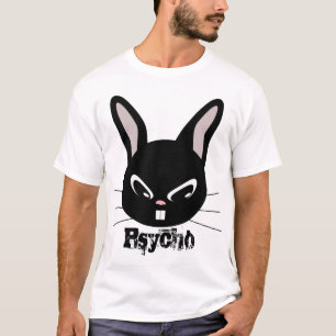 T-shirt psychopathe de lapin