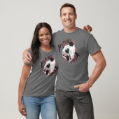 T-shirt psychopathe de panda (Unisexe)