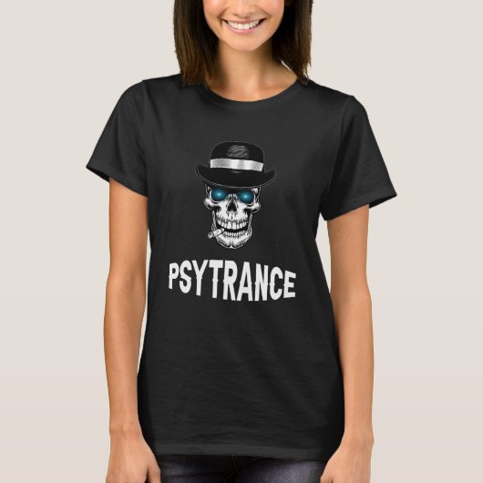 T-shirt Psytrance EDM DJ Techno Musique Electrique Style D (Devant)