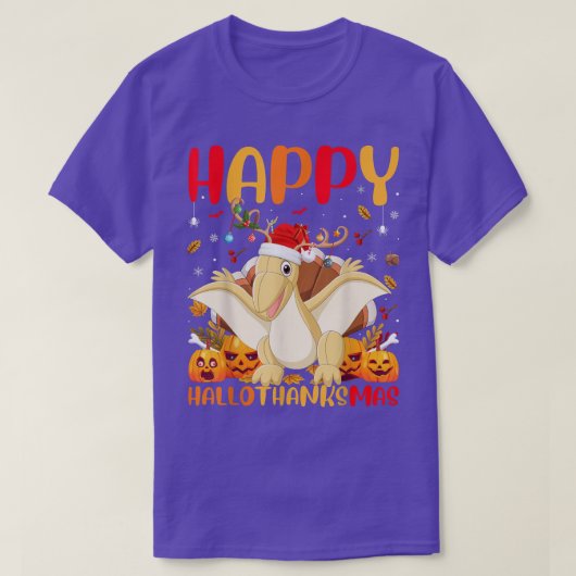 T-shirt Pterodactyl Animal Lover Happy Pterodactyl HelloTh (Design devant)