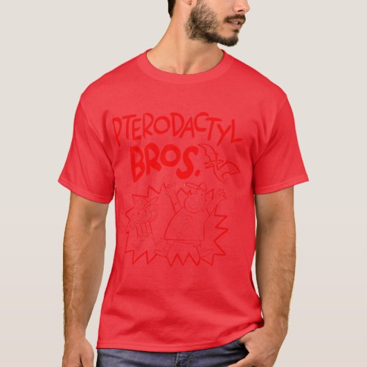 T-shirt Pterodactyl Bros (Devant)