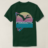 T-shirt Pterodactyle Pterosaure Dinosaur Retro (Design devant)