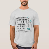 T-shirt PTSD "PERSEVERE" (Devant)