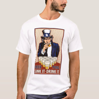 T-shirt Puanteur de bière d'Oncle Sam