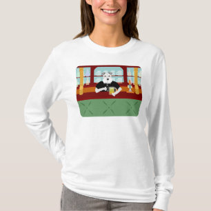 T-shirt Pub de bière de Schnauzer