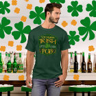Pub irlandais personnalisé St Patrick's Day Shirts