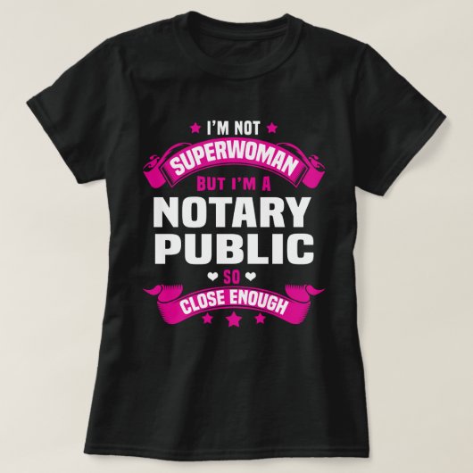 T-shirt Public du notaire (Design devant)