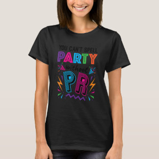T-shirt Publiciste, on ne peut pas écrire la fête sans rel