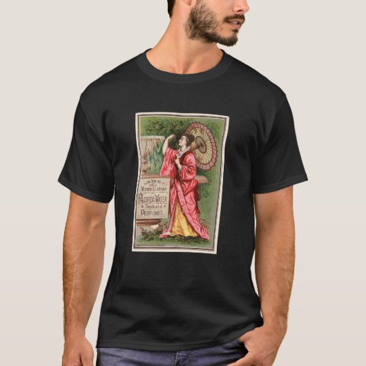 T-shirt Publicité 1881 de parfum de l'eau de la Floride (Devant)