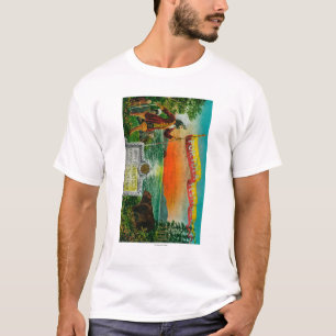 T-shirt Publicité de festival de Portola (explorateur)