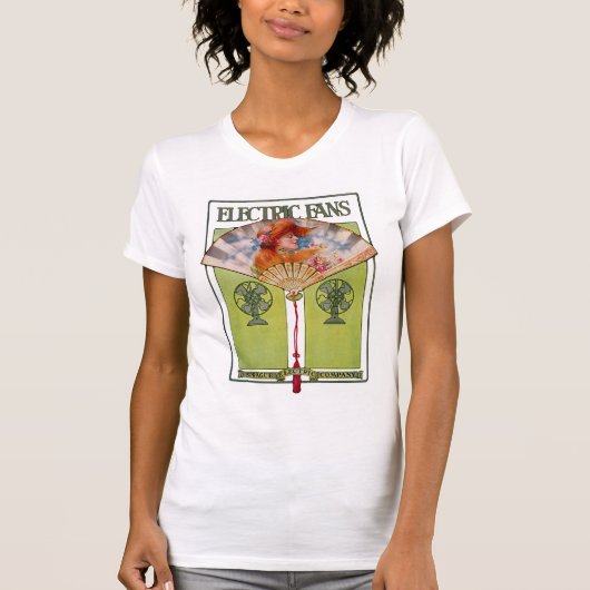 T-shirt Publicité de ventilateur électrique (Devant)