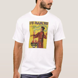 T-shirt Publicité Fu-Manchu de magicien