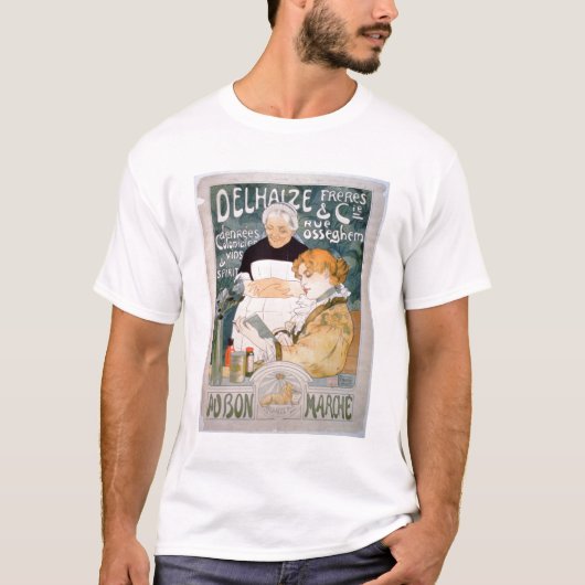 T-shirt Publicité pour Delhaize, frères et Cie. au Th (Devant)