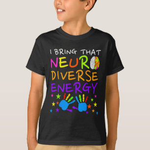T-shirt Publicité pour enfants neurodiversifiés garçons se