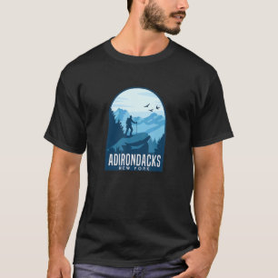 T-shirt Publicité pour l'escalade de montagne Adirondack R