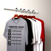 T-shirt Publicité sur les médias sociaux