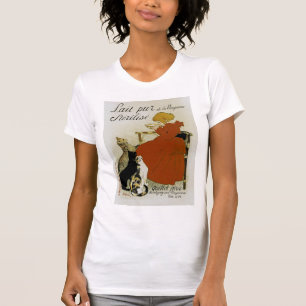 T-shirt Publicité vintage de lait en France