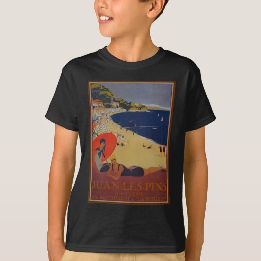 T-shirt Publicité vintage de voyage (Devant)
