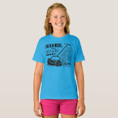 T-shirt Publicité vintage tondeuse à gazon (Devant entier)