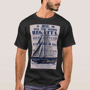 T-shirt Publicité vintage Yacht Regatta