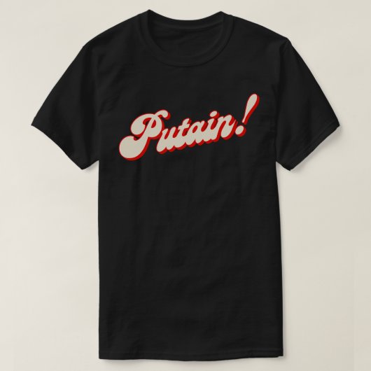 T-shirt Publier la conception du français (Design devant)
