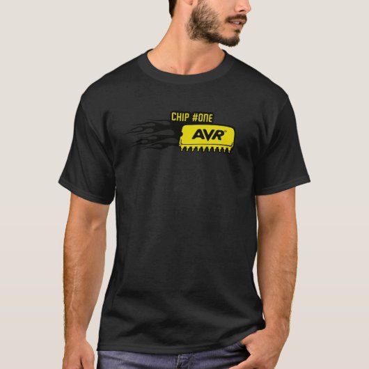 T-shirt Puce #1 le premier micro d'AVR (Devant)