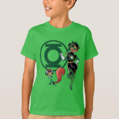 T-shirt Puce et Lanterne verte (Devant)