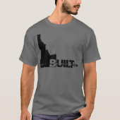 T-shirt Puce Idaho construite (Devant)
