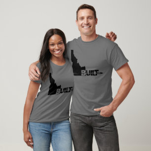 T-shirt Puce Idaho construite