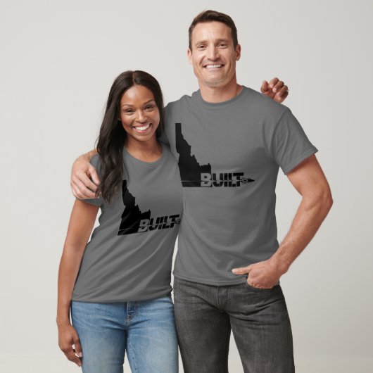 T-shirt Puce Idaho construite (Unisexe)