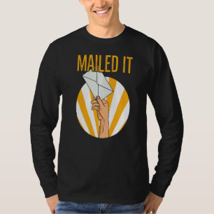 T-shirt Puce It Envoi Pour Un Employé De Poste