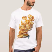 T-shirt Puces de pomme de terre aquarelle (Devant)
