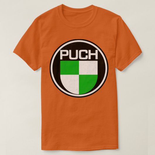 T-shirt Puch Motorcycles style Vintage (Design devant)