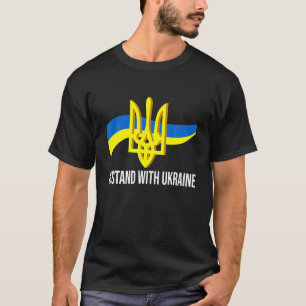 T-shirt Puck Foutine Drôle Avec L'Ukraine Amour Ukrainien