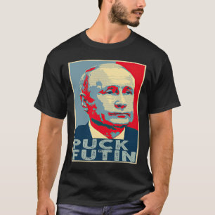 T-shirt Puck Futin Hope Je suis avec l'Ukraine