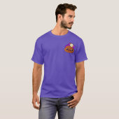 T-shirt Pudding & Crâne Mignon avec Impression au Dos - Ha (Devant entier)